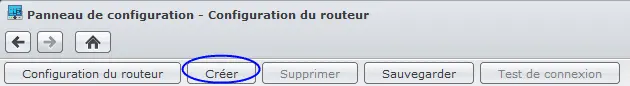 Créer la configuration du routeur