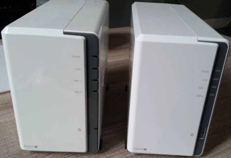 NAS DS212J versus DS218J