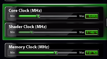 Overclocking de la carte graphique avec MSI afterburner