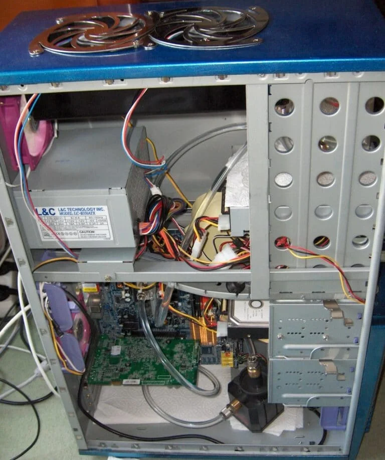 Nouvelle version du watercooling avec CPU et GPU sous eau