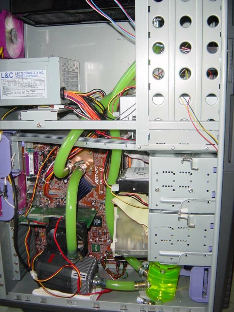 Montage complet du watercooling dans le boitier